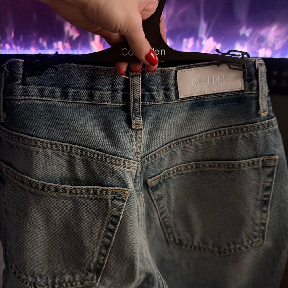 RE/DONE   Exclusive Blue Denim Jeans